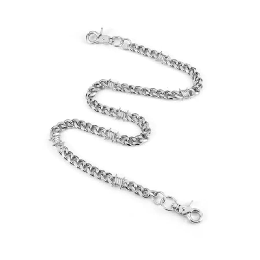 Skull Chains Punk Wallet Chain - Wallet Chains for Men Trousers Pants Chains for Biker Heavy Belt Goth Accessories