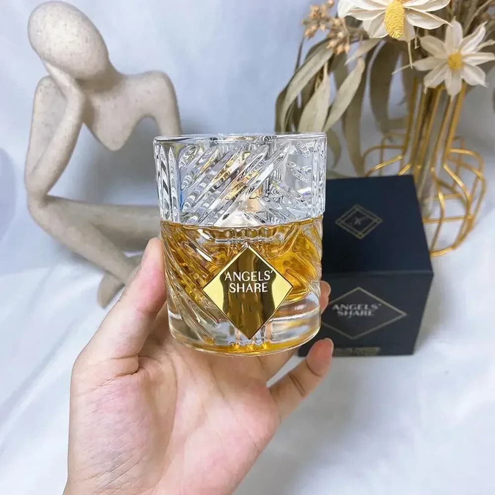 Profumo Originale di Alta Qualità 50ml, Fragranza a Lunga Durata, Spray Corpo con Feromoni Sexy, Attraente Colonia alla Rosa e Brandy