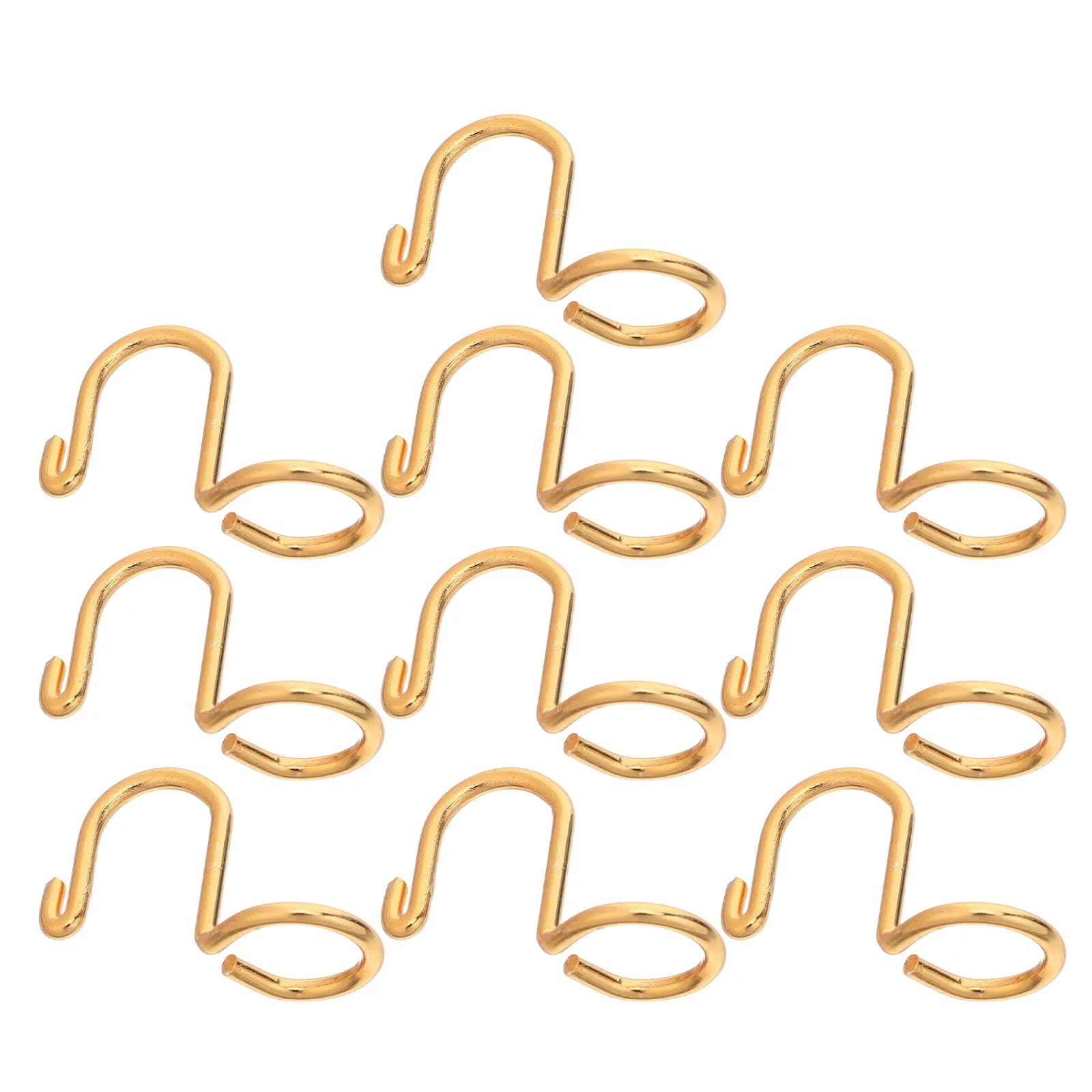 10Pcs Clothes Hanger Connector Hooks Space Saving Wardrobe Hooks Cascading Closet Organizer Stable Hook Connectors for Clothes