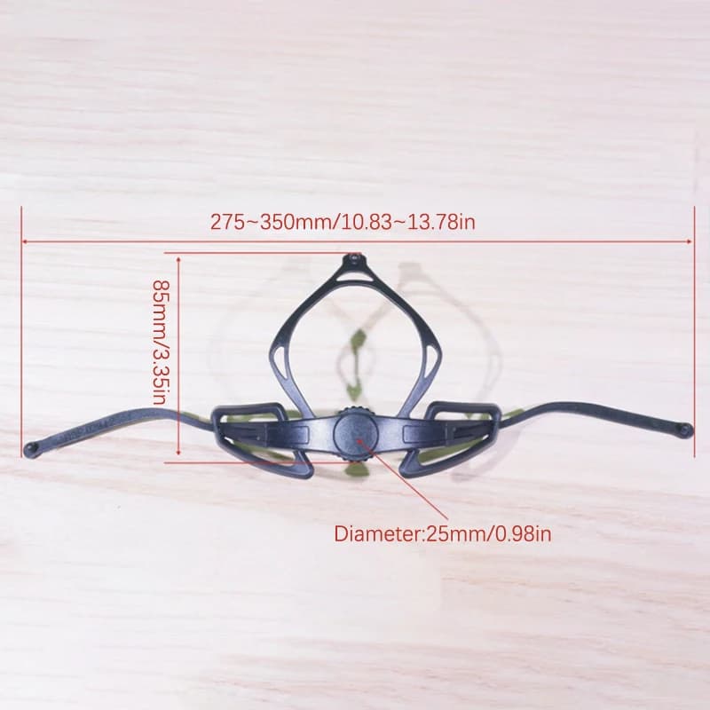 【rrkxa】 Sistema di ritenzione della cinghia regolabile per casco Fibbia di bloccaggio della testa per ciclismo Sci Pattinaggio Equestre sicuro