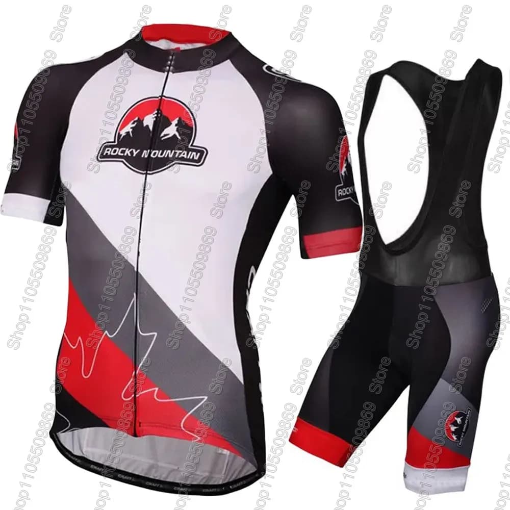 Rocky Mountain Team 2026 Cycling Jersey Set Summer Vintage Clothing Men Road Bike Shirts Suit Bicycle Bib Shorts MTB Wear Ropa