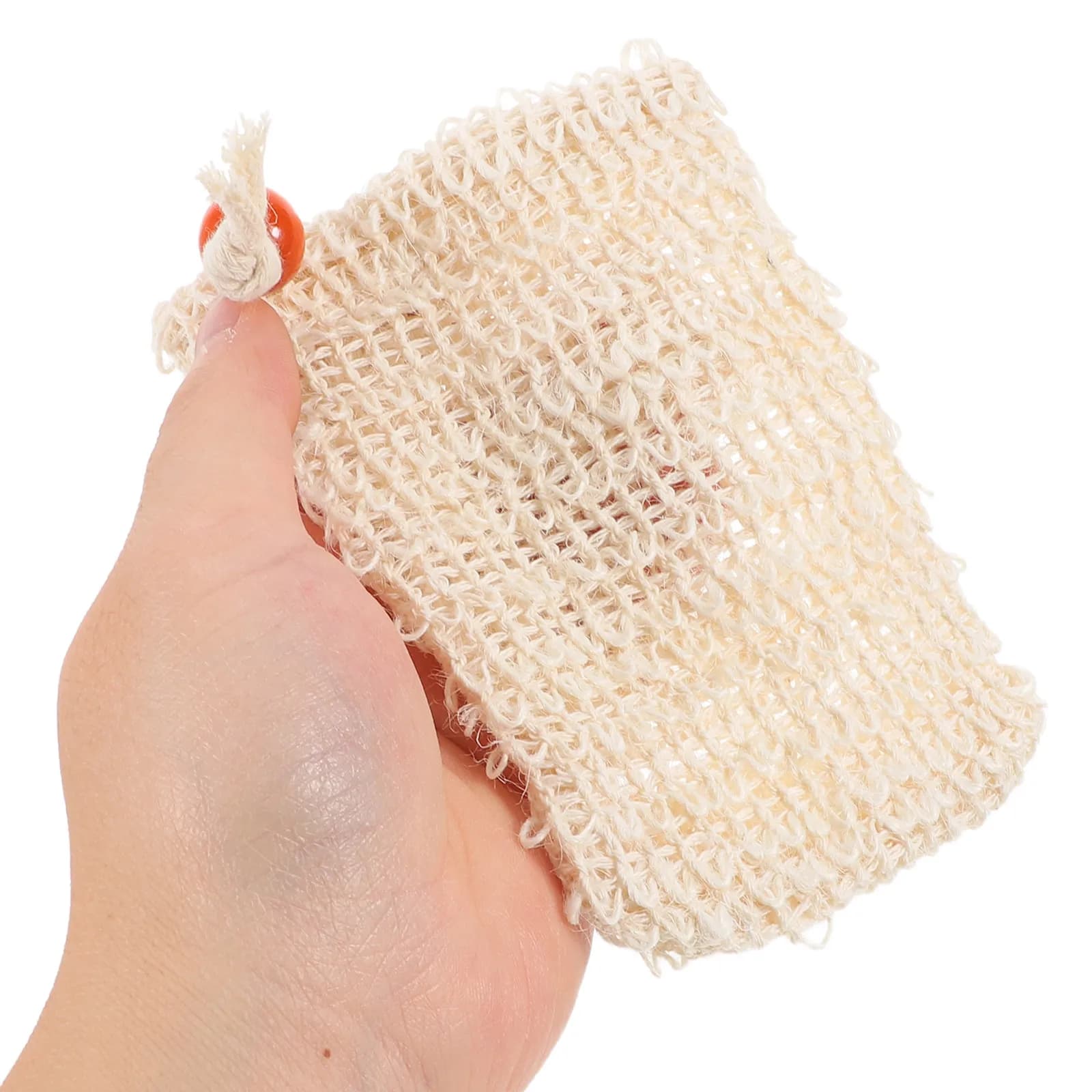 Set di 8 Sacchetti a Rete per Sapone da Bagno, Sacchetti Salva-Sapone con Cordoncino, Asciugatura Rapida, Esfolianti, Riutilizzabili per Doccia