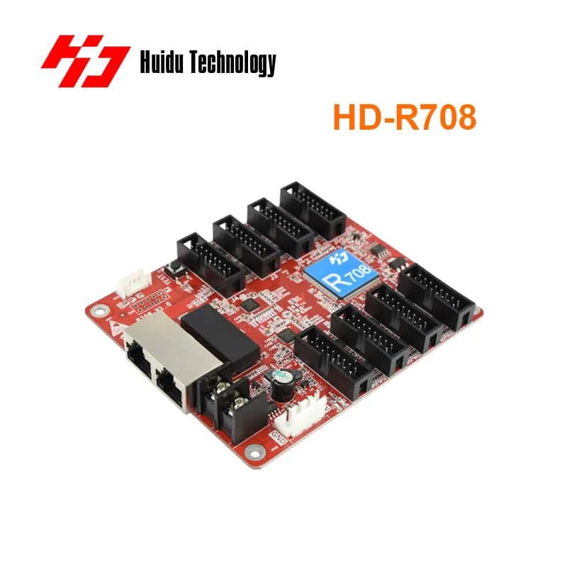 Ricevitore Huidu R708 R712 R716 R732 Display a LED Supporto scheda ricevente Controller video LED Huidu 3 in 1 HD-VP210H VP210A VP210C