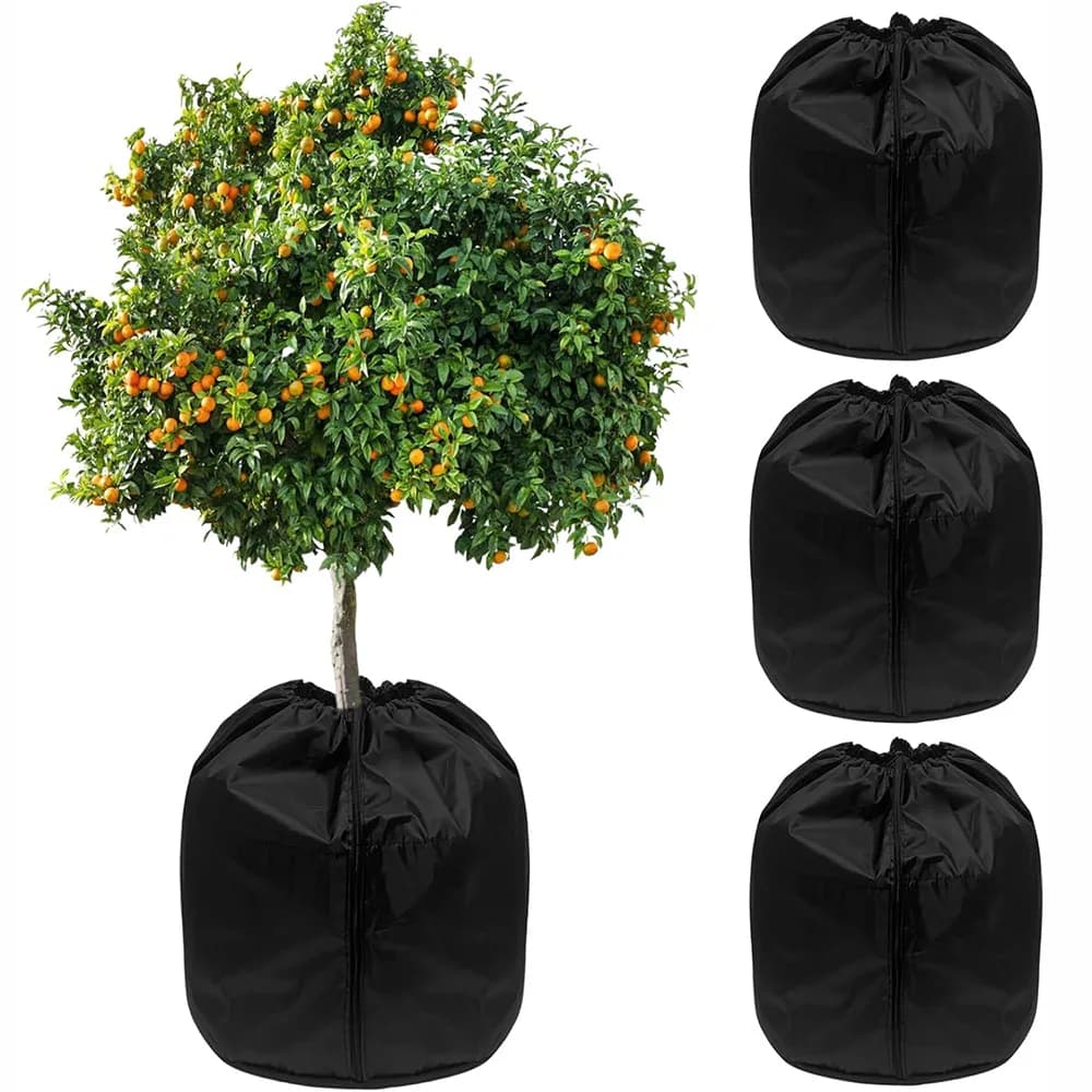 Winter Plant Cover Frost Protection Bags Outdoor Garden Arbusto Trees Pot Plant Protection Oxford Cloth Warm Antifreeze Cover