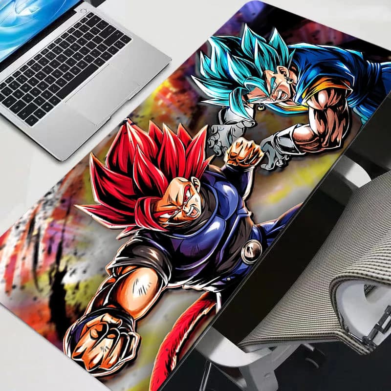 Tappetino per mouse grande e resistente, modello Dragon Ball, per computer, scrivania, tastiera, laptop, XXL, per gaming.