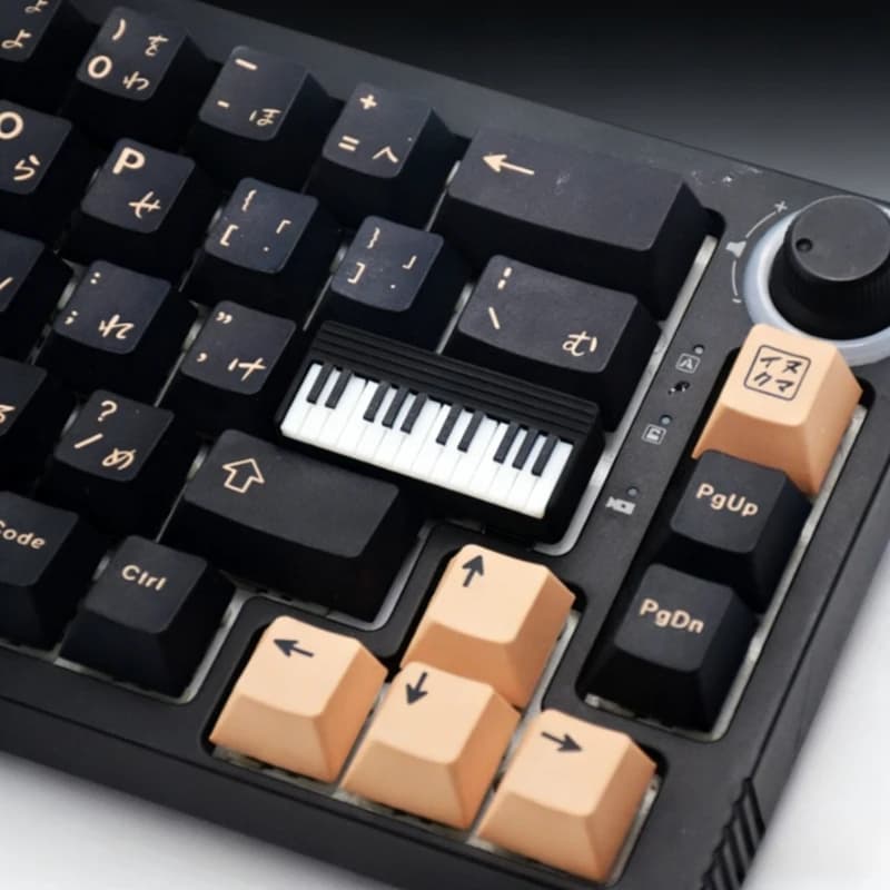 Tasto di Ingresso per Pianoforte, Dimensione 2.25, Keycap Personalizzato in Resina, Colorato a Mano, Accessori per Tastiera Meccanica, Regalo