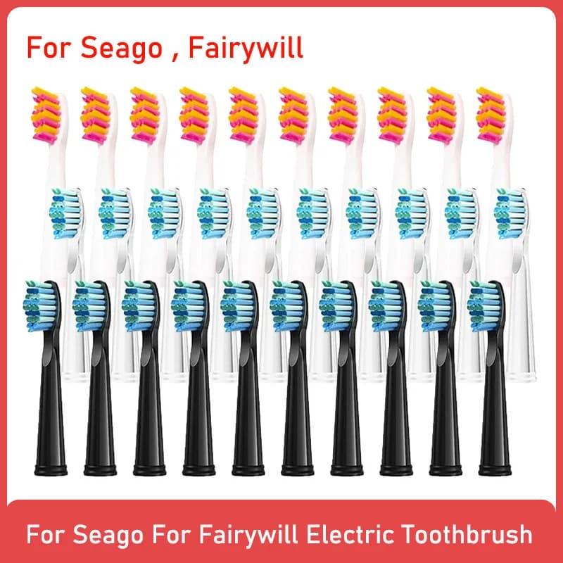 Per Seago Spazzolino Da Denti Testine Spazzolino Elettrico Testine Sostituibili Per SG-507B/908/909/917/610/659/719/910/575/551/548