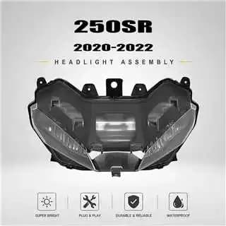 For CF Moto 250SR 2020-2022 Motorcycle LED Headlight Headlamp Assembly