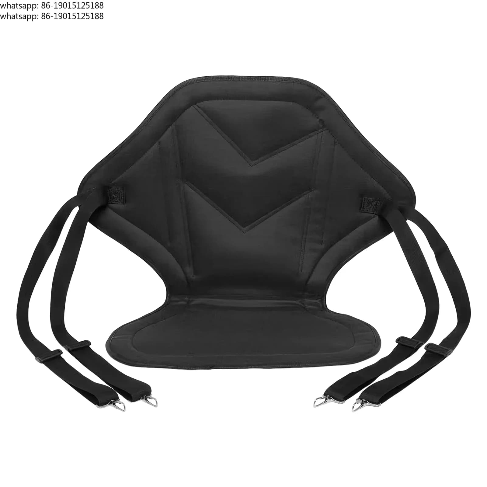 Cuscino Spesso per Sedile Kayak, Impermeabile per Paddleboard Gonfiabile, con Borsa Portaoggetti e Sedile di Sicurezza