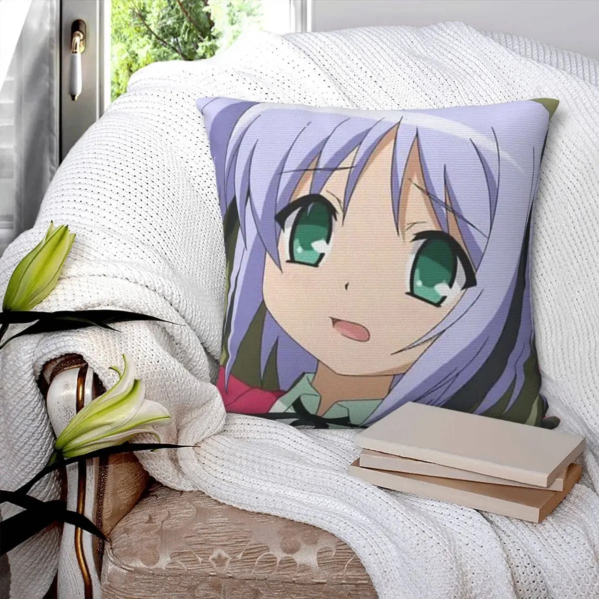 Bludgeoning Angel Dokuro Chan Federa quadrata Federa per cuscino Federa per cuscino per divano di casa Soggiorno