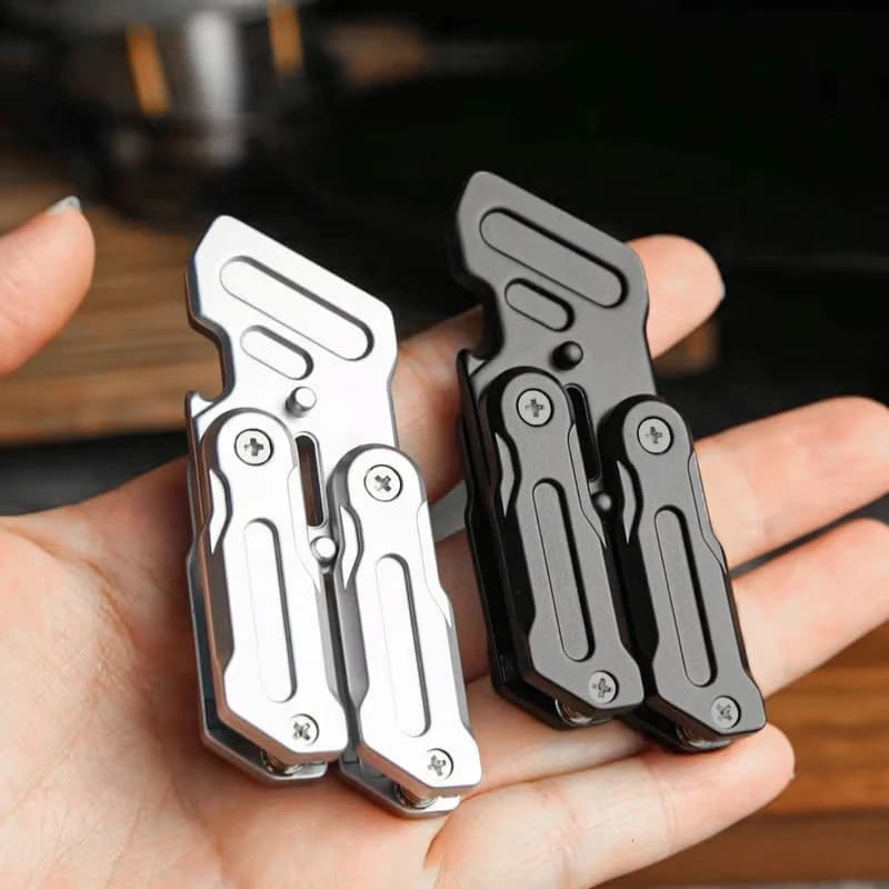 1PC Fidget Slider Compact EDC Bottiglia di apertura Multifunzionale Fidget Slider Spinner Giocattolo antistress Regali