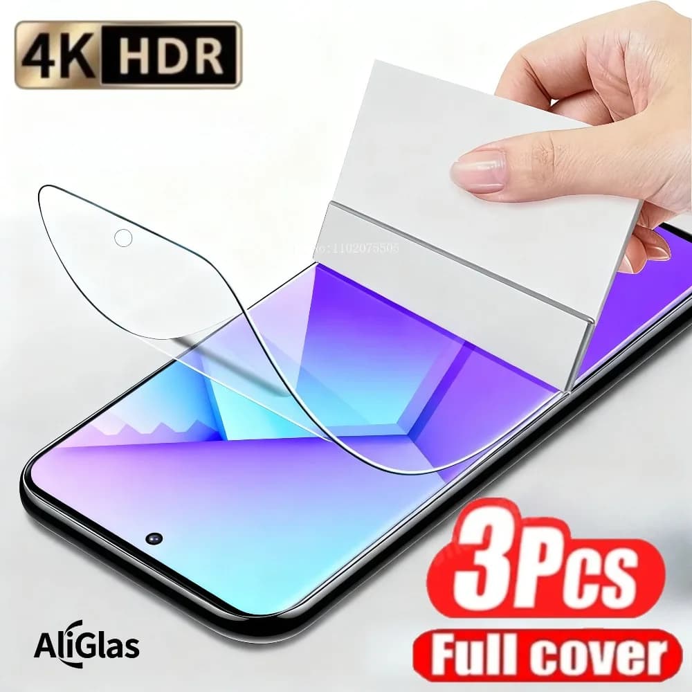 3 pezzi pellicola idrogel per Xiaomi POCO F8 Pro protezione schermo per Xiaomi 17 ProMax non pellicola in vetro per POCO F8 Ultra alta definizione