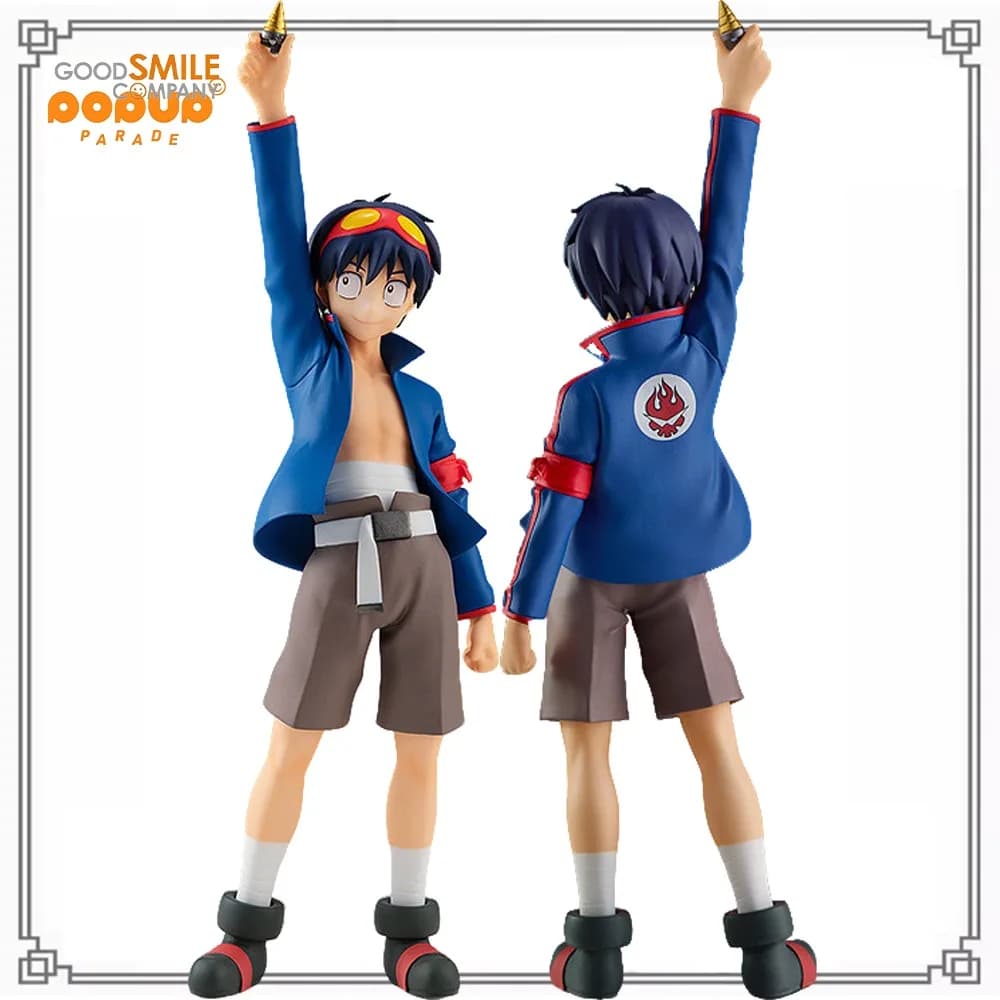 100% in Stock Original Good Smile Company Pop Up Parade Tengen Toppa GurrenLagann Simon Model Decoration Garage Kit Anime Figure