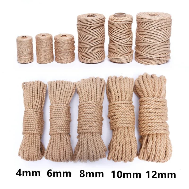 Corda in sisal naturale Tiragraffi per gatti Corda per albero Graffi Giocattolo fai da te Zampa Artiglio Protezione per mobili Tiragraffi Accessori per gatti