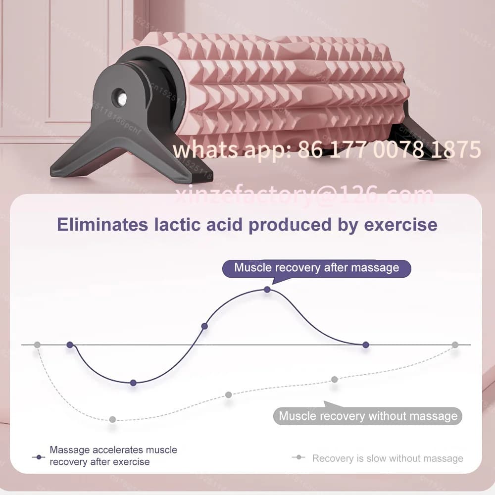 42X12 cm customizable foam roller for deep tissue massage with support Muscle relaxation with high load non-slip surface