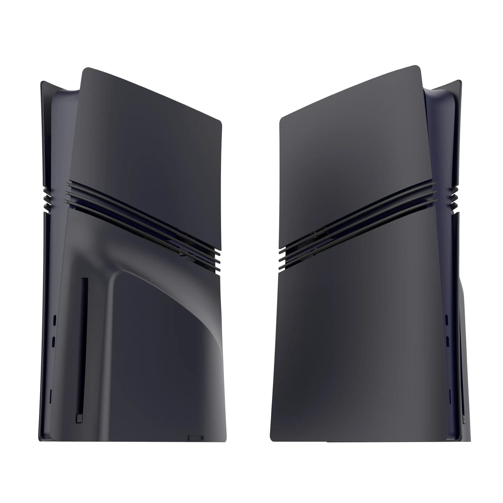 Piastre frontali nere PS5 pro Versione disco Accessori da gioco Custodia Cover Copertura per facciata per estetica console migliorata