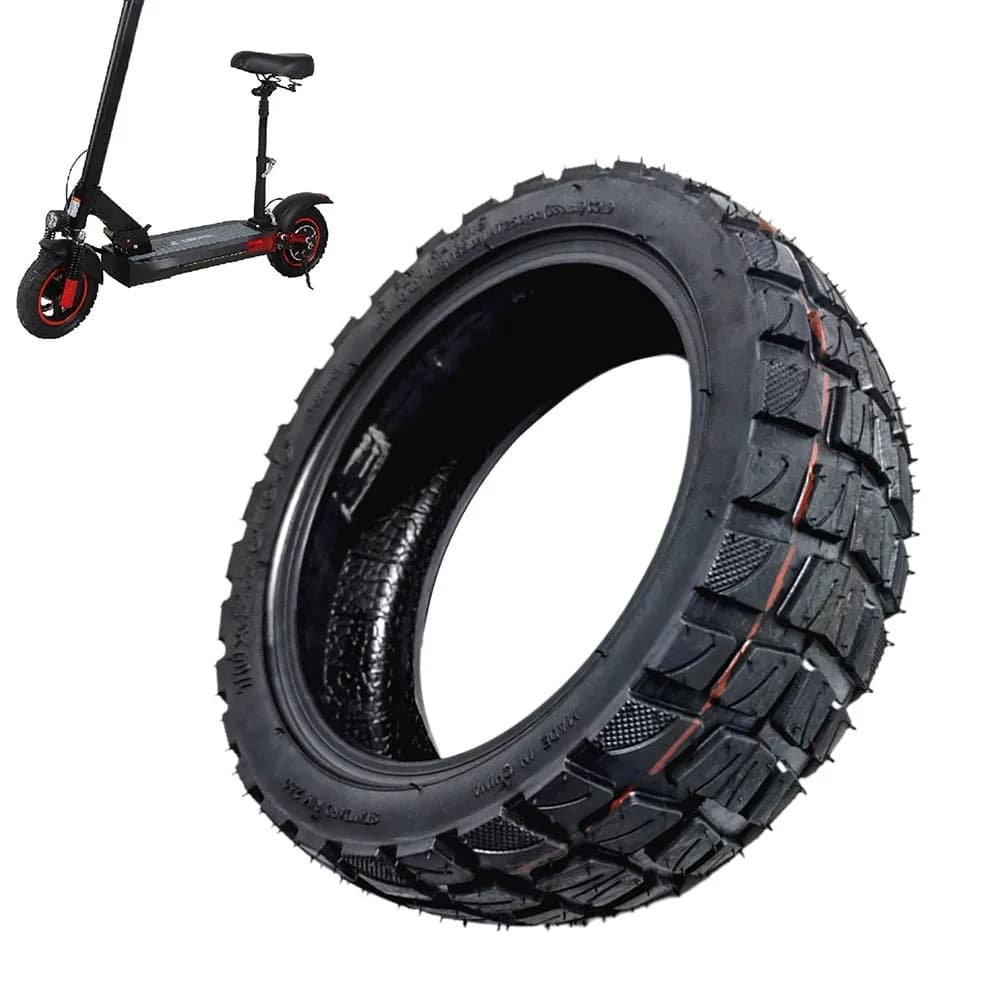 Pneumatico Tubeless Sostitutivo 10 Pollici Resistente all'Usura 10x2.75-6.5 Fuoristrada 255*70 70/65-6.5 per Balance Car Nero