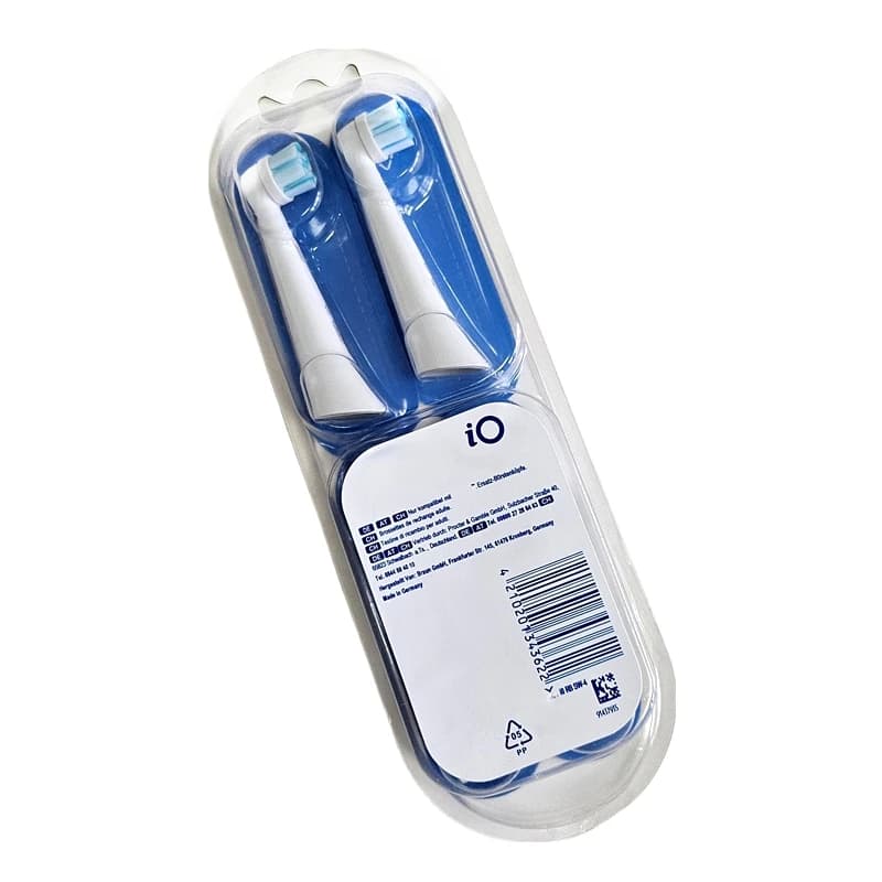 4 Testine di Ricambio Bianche per Spazzolino Elettrico Oral B iO Series