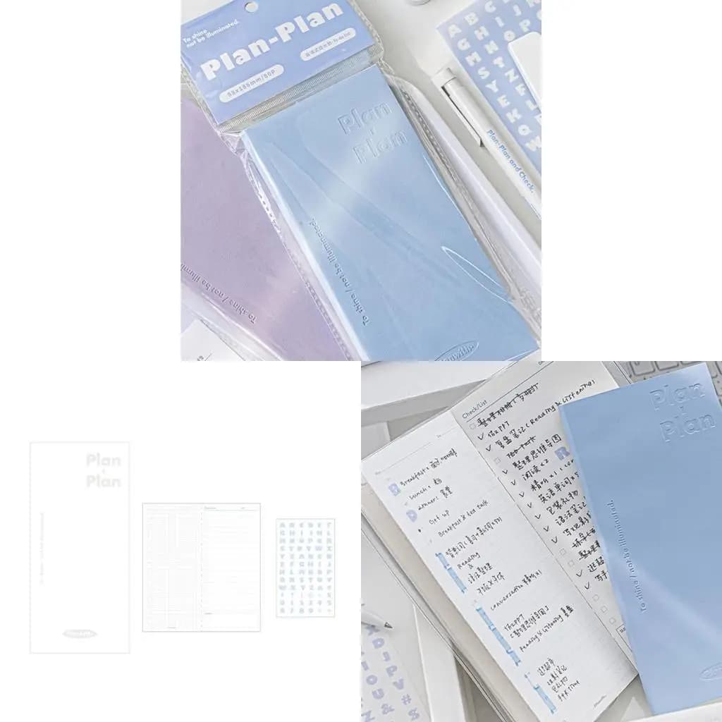 Notebook pianificatore quotidiano Notebook con copertina rigida con pagine memoria colorata per scuola casa e uso