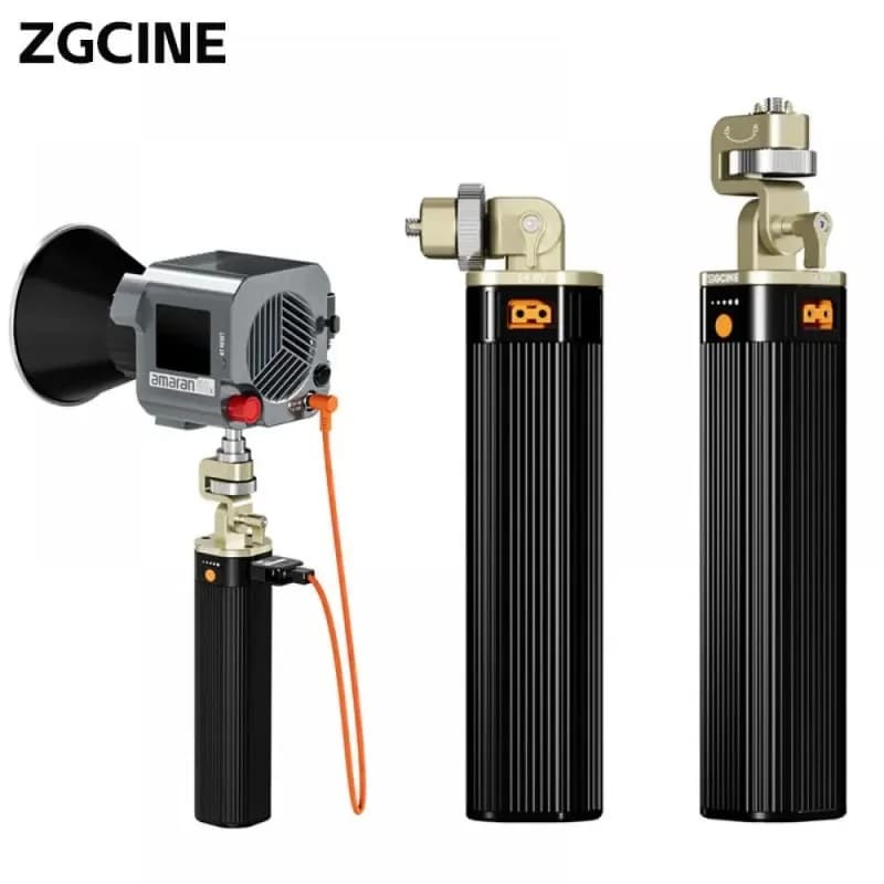 ZGCINE H90Pro power supply handle D-TAP/PD output D-TAP/USB-C 14,8 V 6000 mAh 88,8 Wh for LED video lights for photo lights