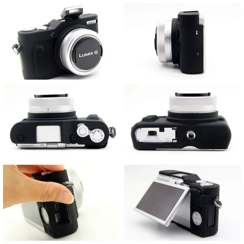 For Panasonic Lumix DC gf10 gf90 protector soft silicon case rubber cover frame body