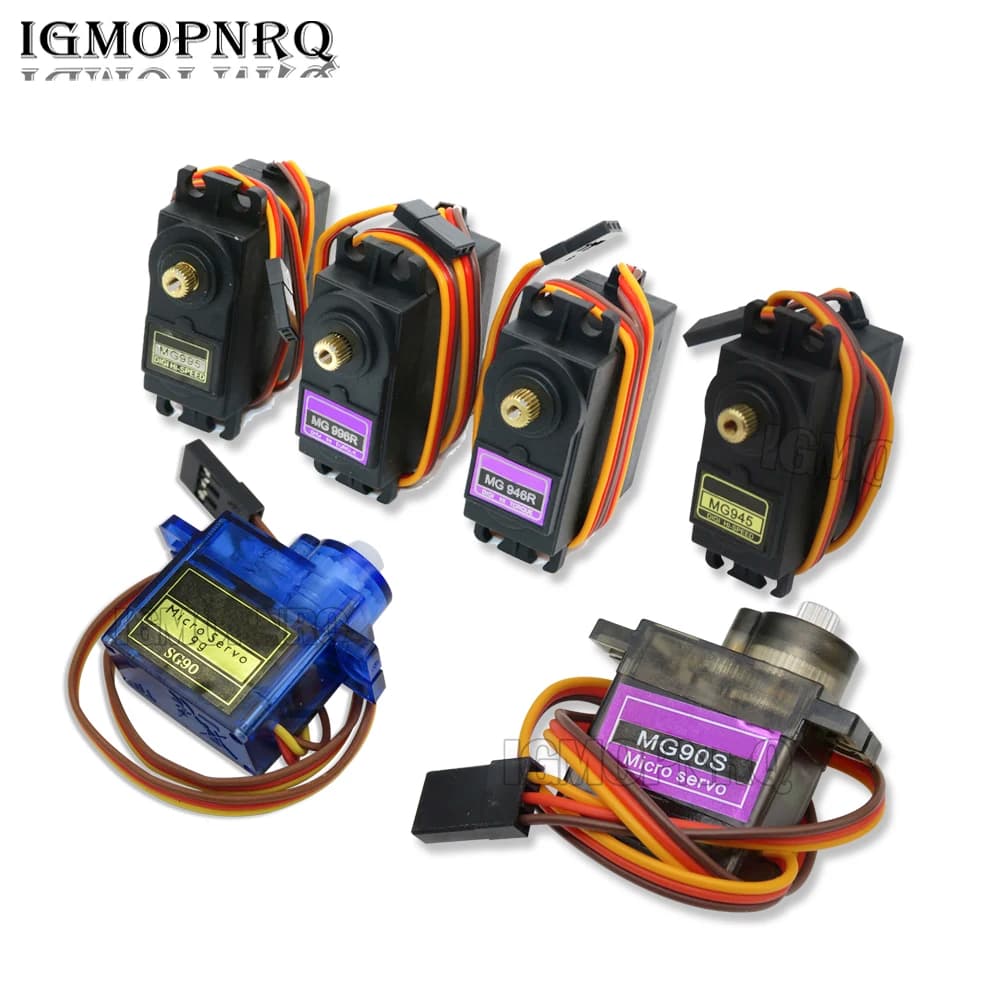 SG90 MG90S MG945 MG946 MG995 MG996 Servo Metal Gear for model helicopter boat for Arduino UNO DIY MG946R MG996R