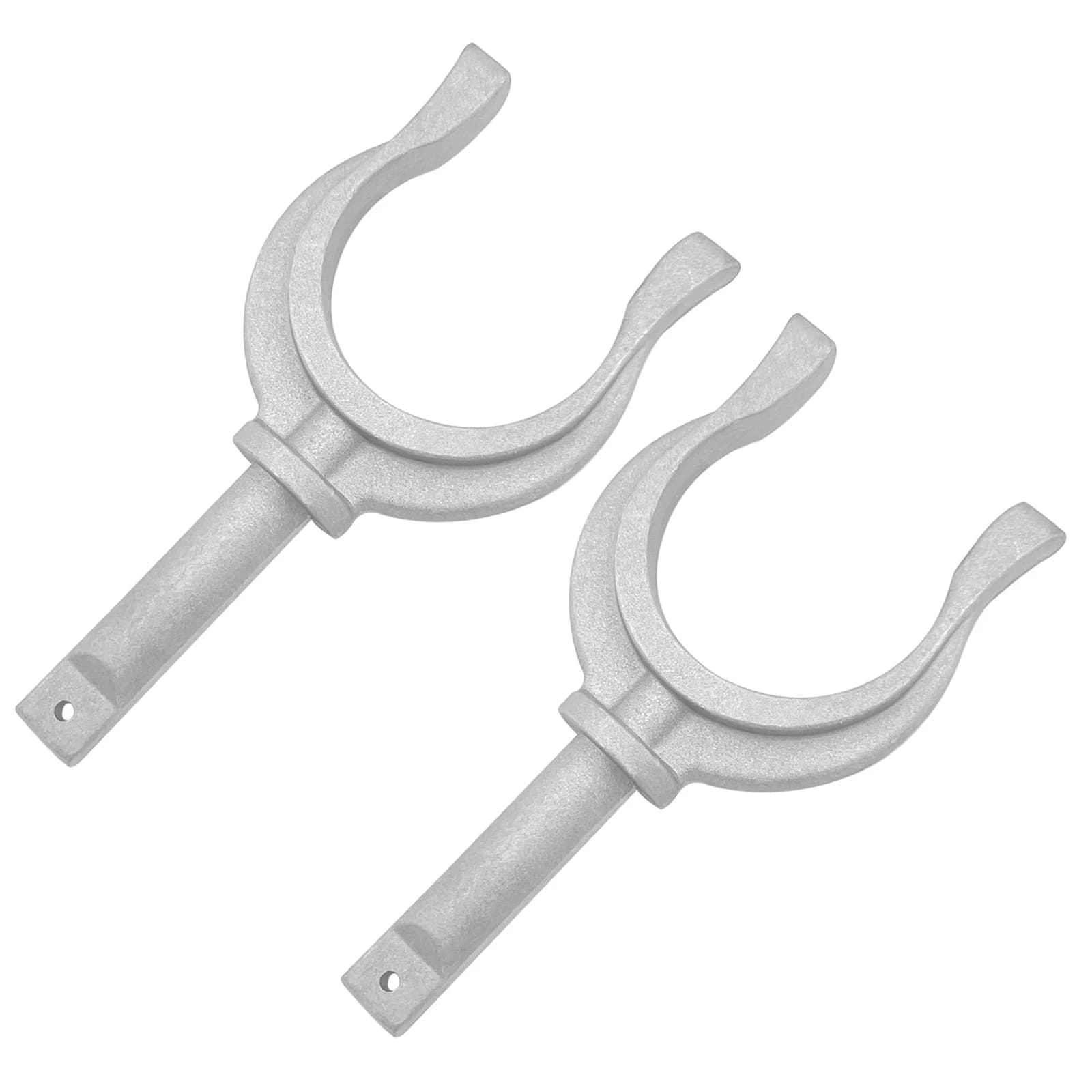 2Pcs Aluminum Paddle Holder Side Mount Adjustable Bolt Rust Resistant For Kayak Dinghy Boat Marine Hardware Accessories