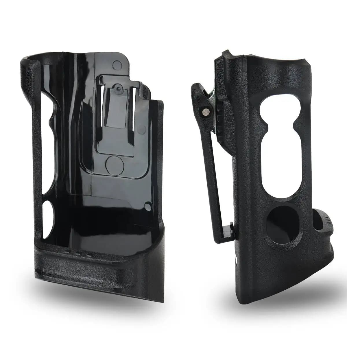 Walkie Talkie Clip Fondina Fit Motorola APX6000 APX8000 PMLN5709 PMLN5709A Custodia da cintura Clip Ham Radio bidirezionale Custodia da trasporto