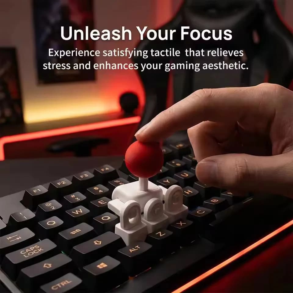 Set di Tasti Creativi Stampati in 3D per Joystick, Compatibili con Tastiere Meccaniche, Regalo per Giocatori PC