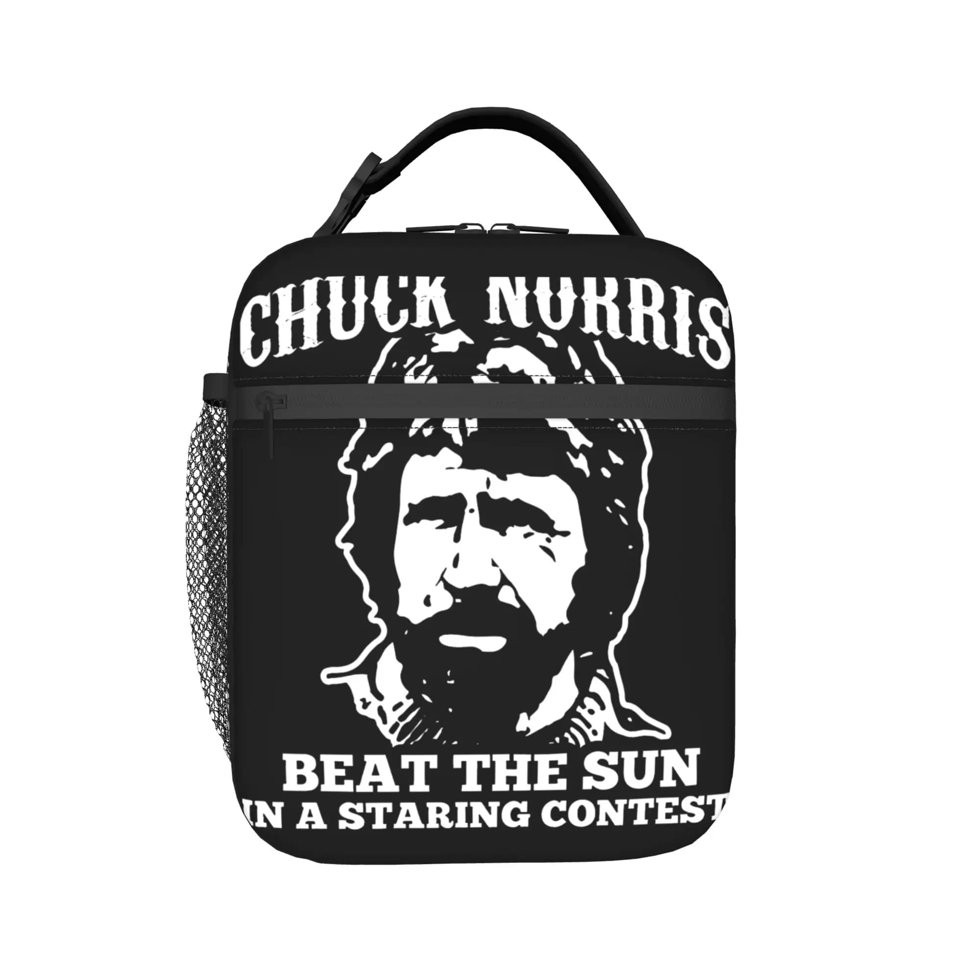 Borse termiche per il pranzo Chuck Norris per uomo e donna, contenitori per alimenti, scatole termiche portatili per il pranzo, per il lavoro