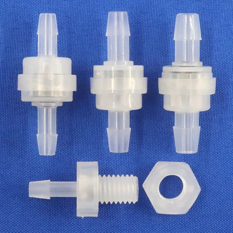5~100 pcs 5~8mm Fluororubber Plastic Reservoir Valve Aquarius Tank Water Hose Drip Water Hose Unidirectional Non-Return Valve