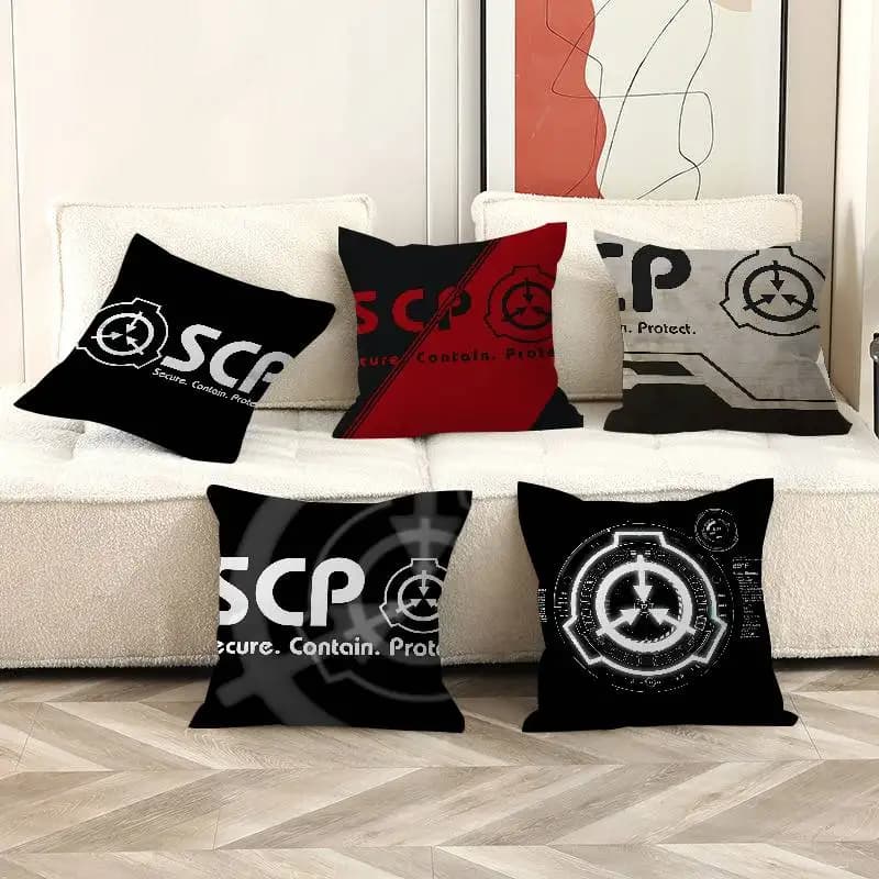 Popolare Federa per Cuscino con Design Maple del Gioco Foundation SCP F-Foundation, Decorazione per il Raccolto Autunnale, Federa Decorativa per le Festività