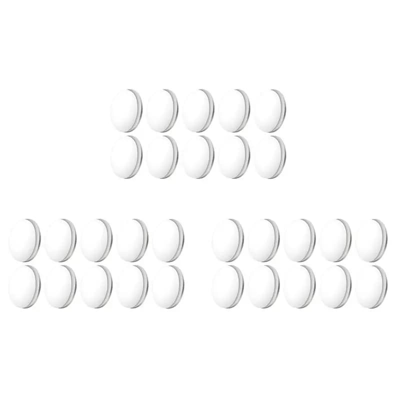 SEWS-30PCS Magnetic weights for curtains, weights for curtains, magnetic weights for shower curtains, for tablecloths, white