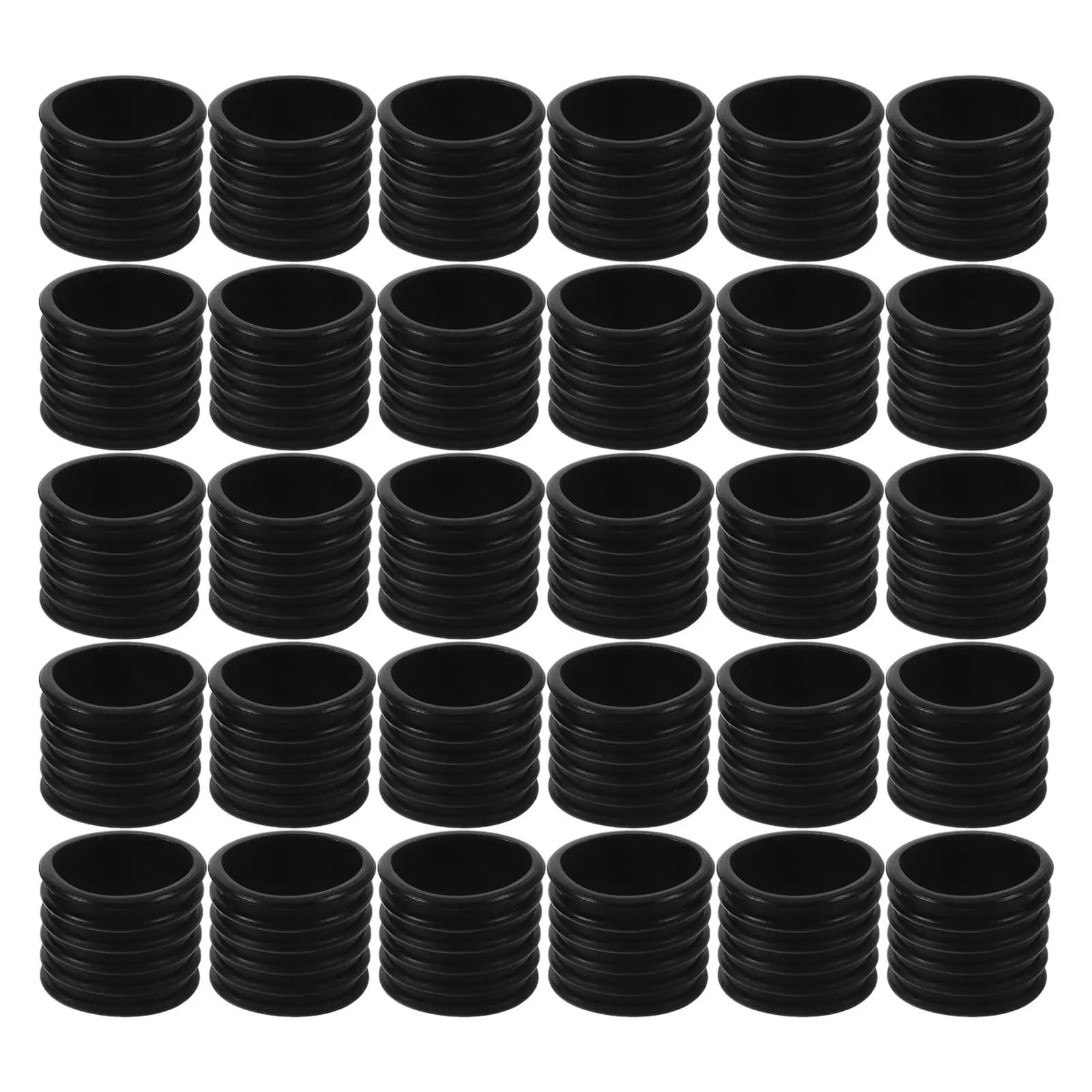 100Pcs Silicone Hanger Anti Slip Rings Non Slip Clothes Hanger Shoulder Grips Closet Organizer Accessories Garment Holder