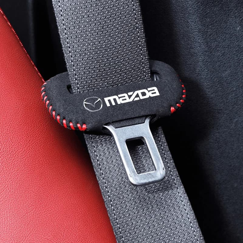 2 pezzi auto cintura di sicurezza fibbia protezione accessori di copertura per Mazda 6 2 3 CX50 CX60 BT-50 CX5 CX30 MX-5 CX3 CX8 Atenza CX80 CX70 CX9