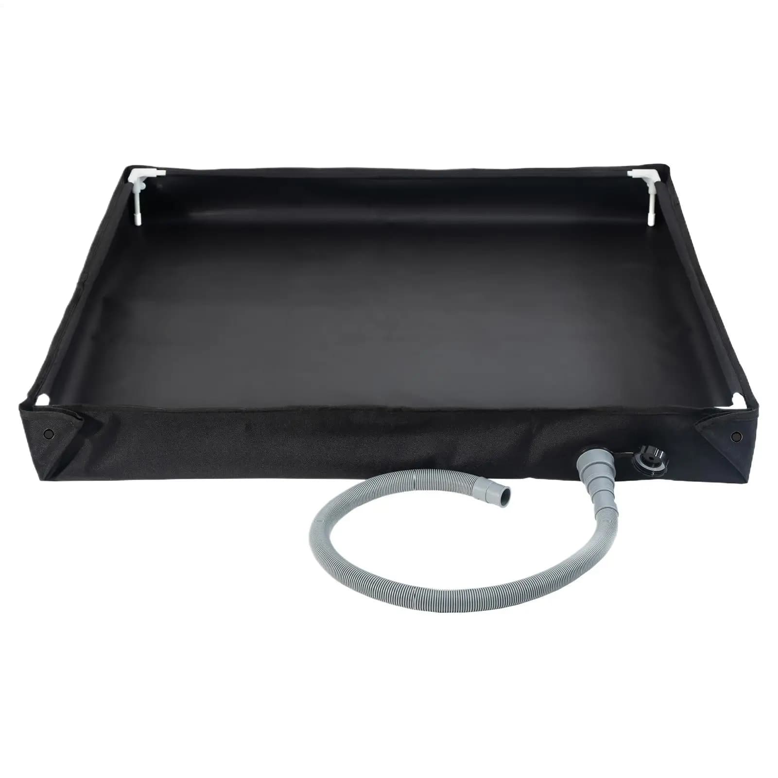 Portable Shower Room with Exhaust Pipe Folding Shower Door Curtain Outdoor Shower Tray For Motorhome Shower Outdoor Camping Beach Pet Bathroom