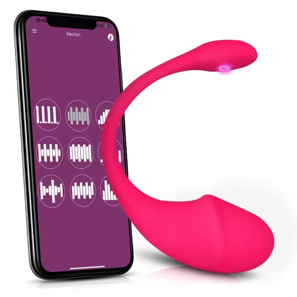 Vaginal vibrators controlled by app, 9-speed G point stimulator, egg-shaped anal vibrator, wearable stimulator, sex toys for women and couples.