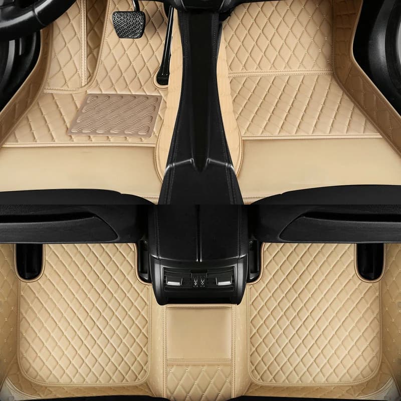Tappetini auto personalizzati per Hyundai Equus 5 posti 2010-2017 anni in pelle artificiale 100% Fit dettagli interni accessori auto
