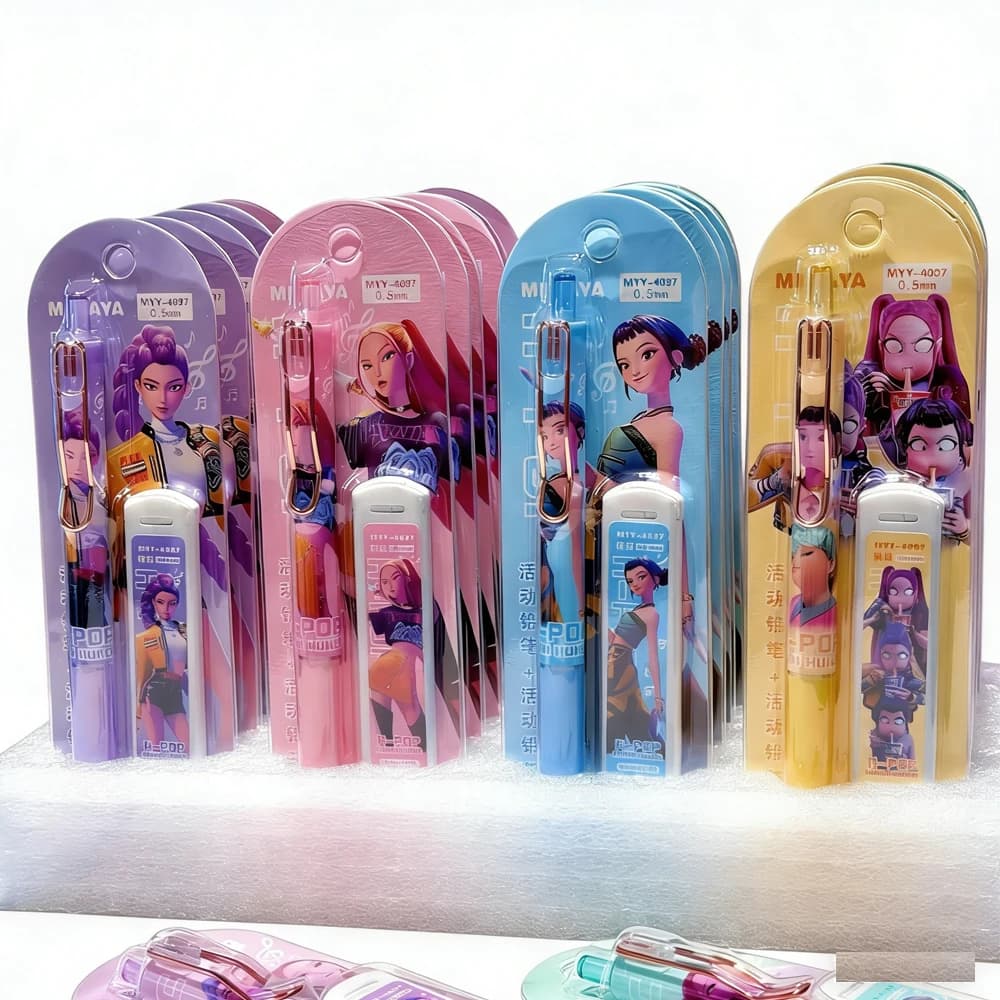 Random 24pcs Themed Pencil Set School Stationery for Students Children's Writing & Drawing Gift