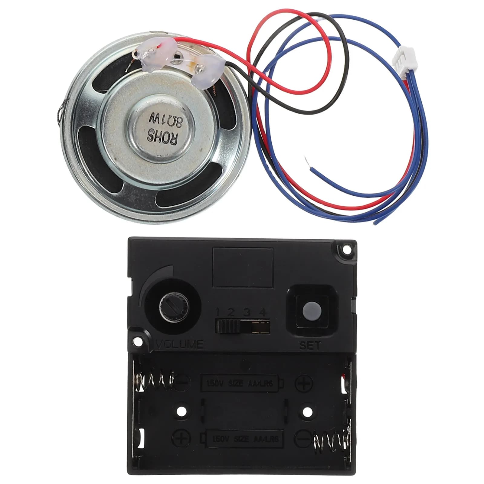 Set di Meccanismi per Orologio a Pendolo al Quarzo, Alimentato a Batteria, con Carillon, Kit di Riparazione e Sostituzione Fai-da-Te per Orologi da Parete