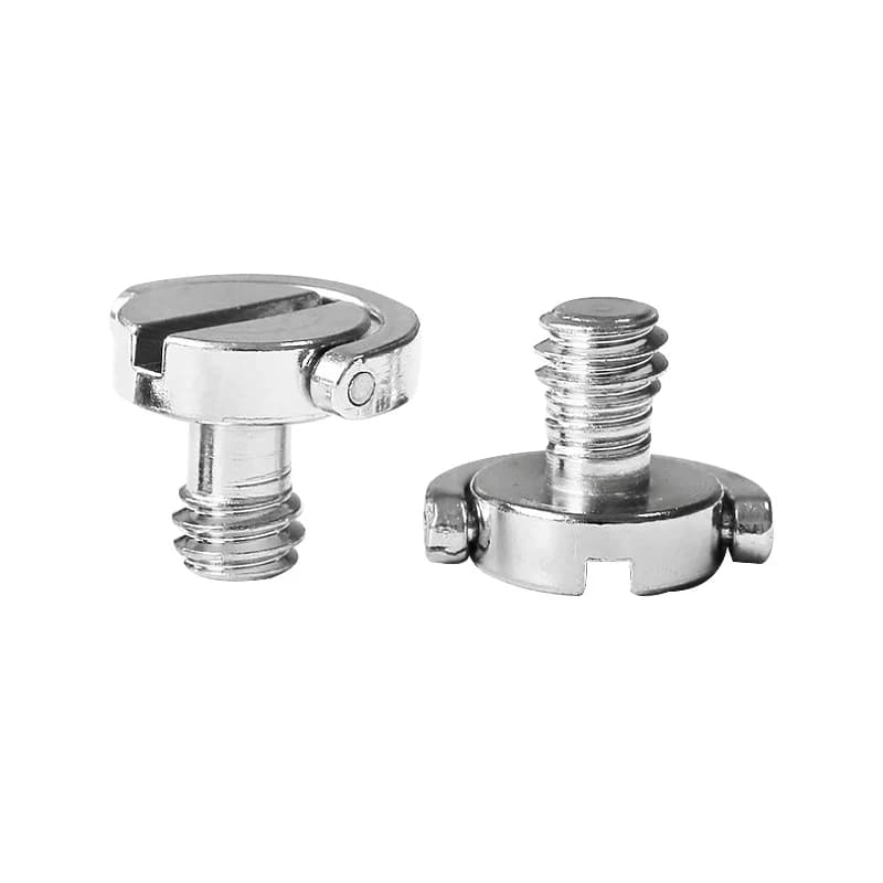 1/4 Inch D-ring Camera Mount Screw Quick Release Plate Adapter Screw For Tripod Monopod Ball Head