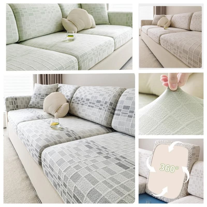 Summer cover in fresh ice silk Cover universal anti-scratch elastic cover for cats L-shaped anti-slip cover