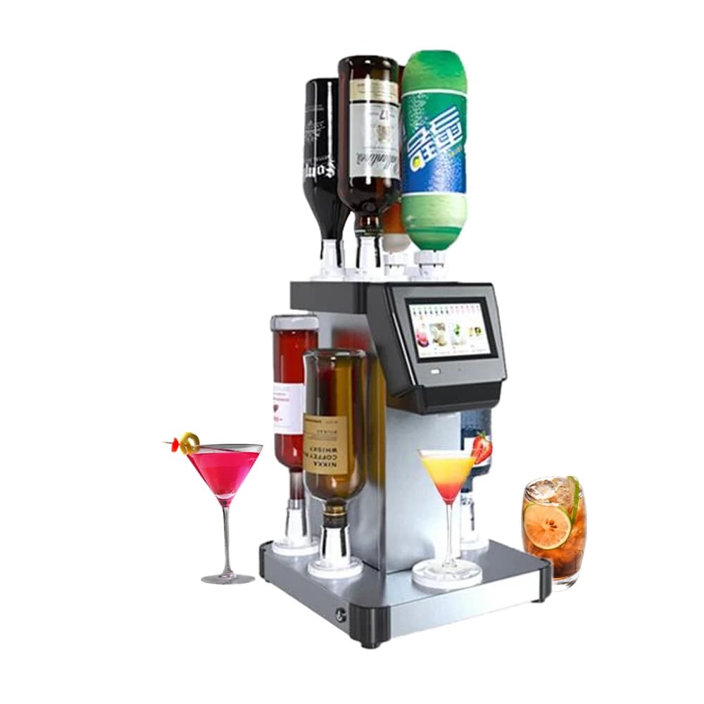 Macchina per mojito automatica intelligente, strumento per bar fantasia e distributore di bevande, robot shaker per cocktail per baristi