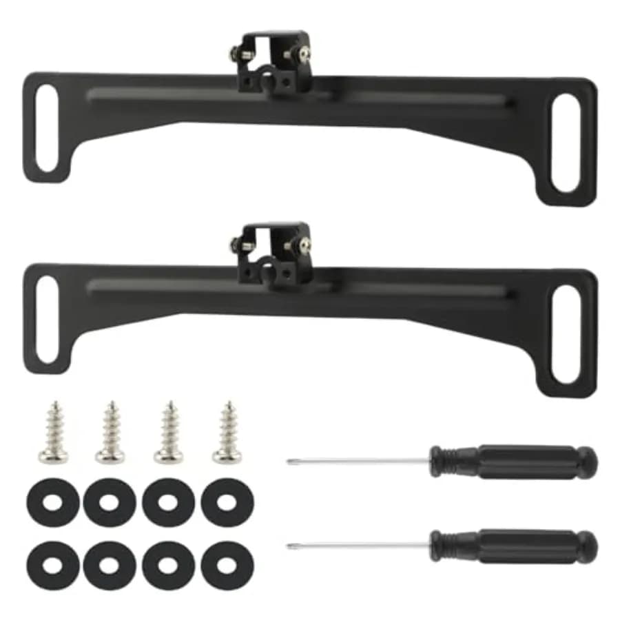 Kit 2 Telecamere Retromarcia per Targa Auto - Telecamera Universale per Auto con Montaggio su Targa e Specchietto Retrovisore