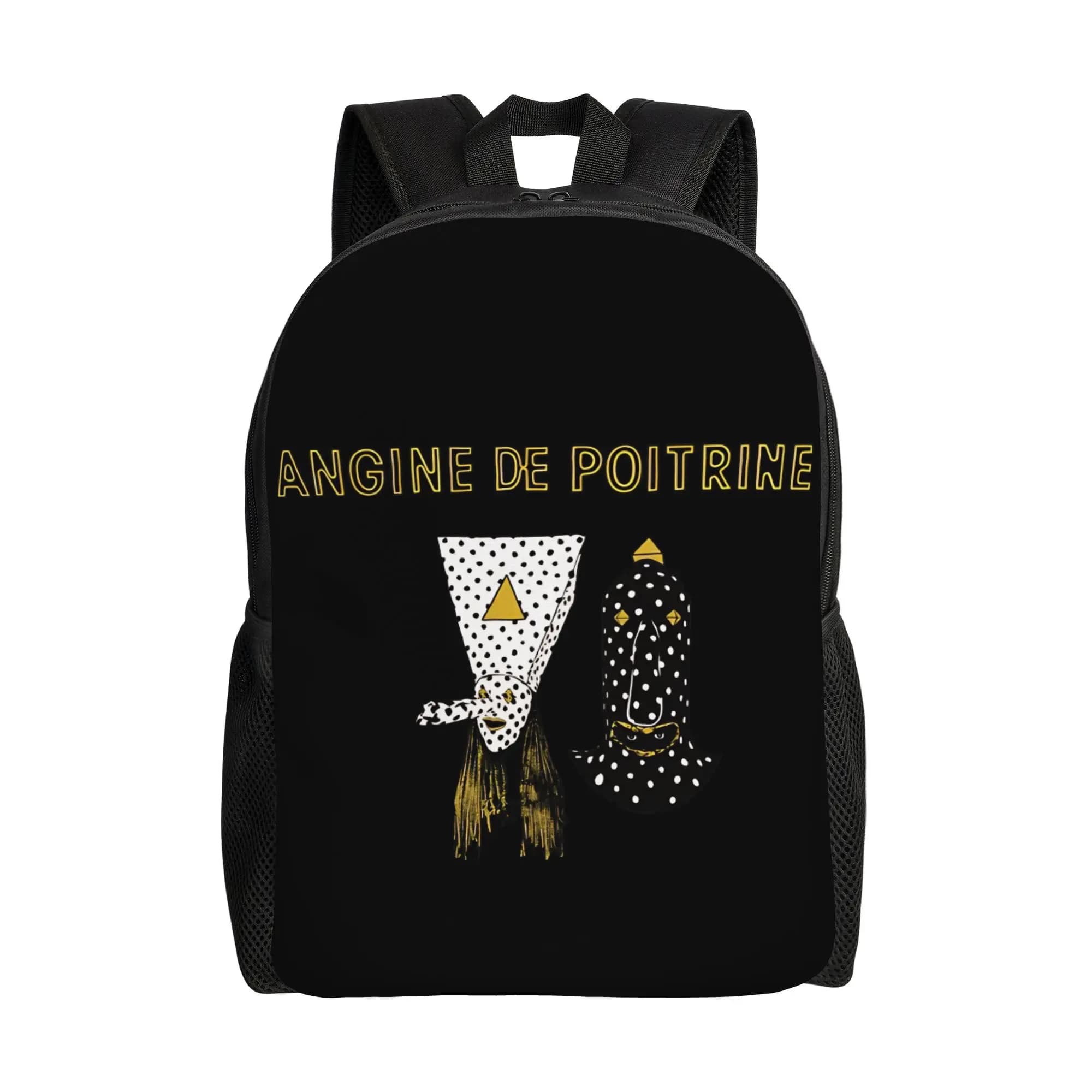 Zaino Angine De Poitrine Jazz per uomo e donna, alla moda, per scuola superiore, escursionismo, viaggi, borsa a tracolla per laptop, regalo