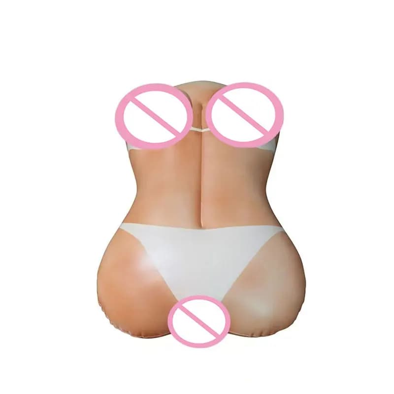 Sexy Swimsuit Inflatable Half-body Sex Doll Easy To Store And Clean Removable Vagina Masturbator Sex Toy For Man Adult Products