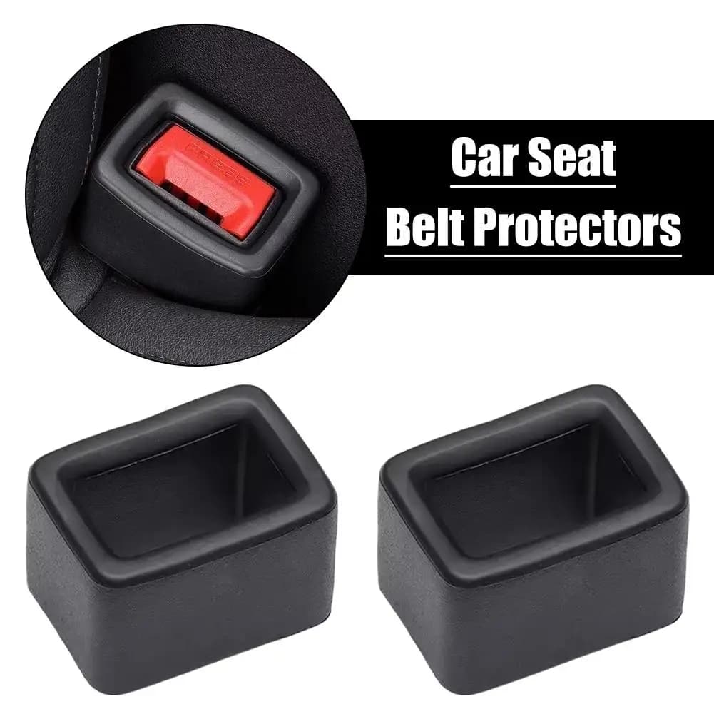 Safety Belt Buckle Cover for Car Universal Car Safety Belt Anti-scratch Protection Accessories Anti-socket Safety Belt Button Int O0M6 Car Anchor