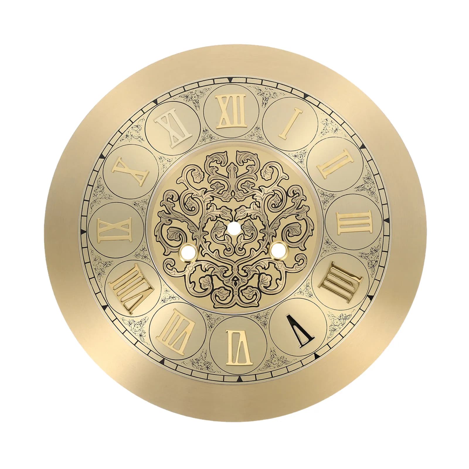 Kit Fai-da-Te per Orologio da Parete Vintage con Quadrante in Metallo e Numeri Romani, Ricambio per Realizzazione Orologi