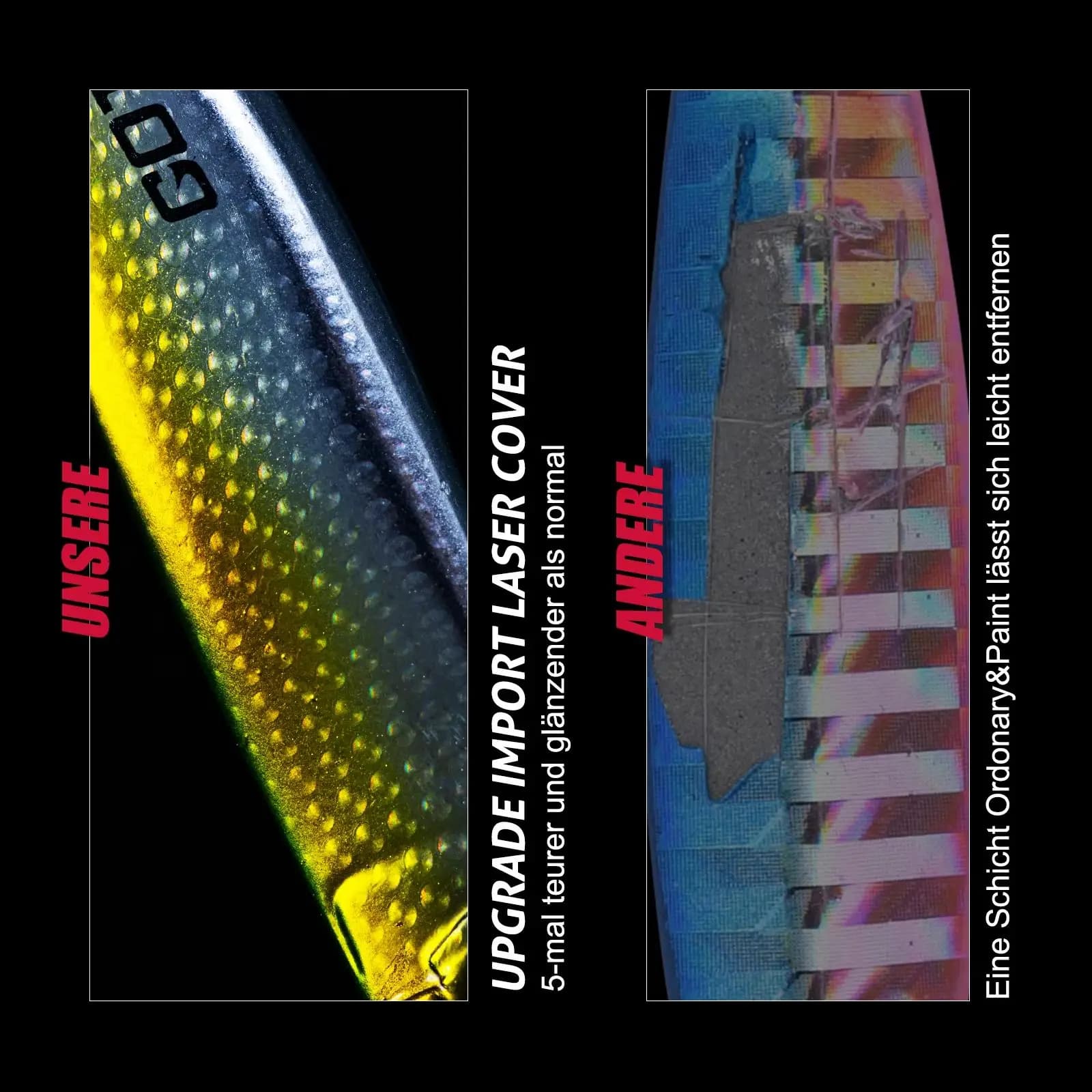 Metal Jig Lures Laser Coating Sharp Treble Hooks Artificial Bait with Storage Box for Tuna,Salmon,Bass Tackle 20g/30g