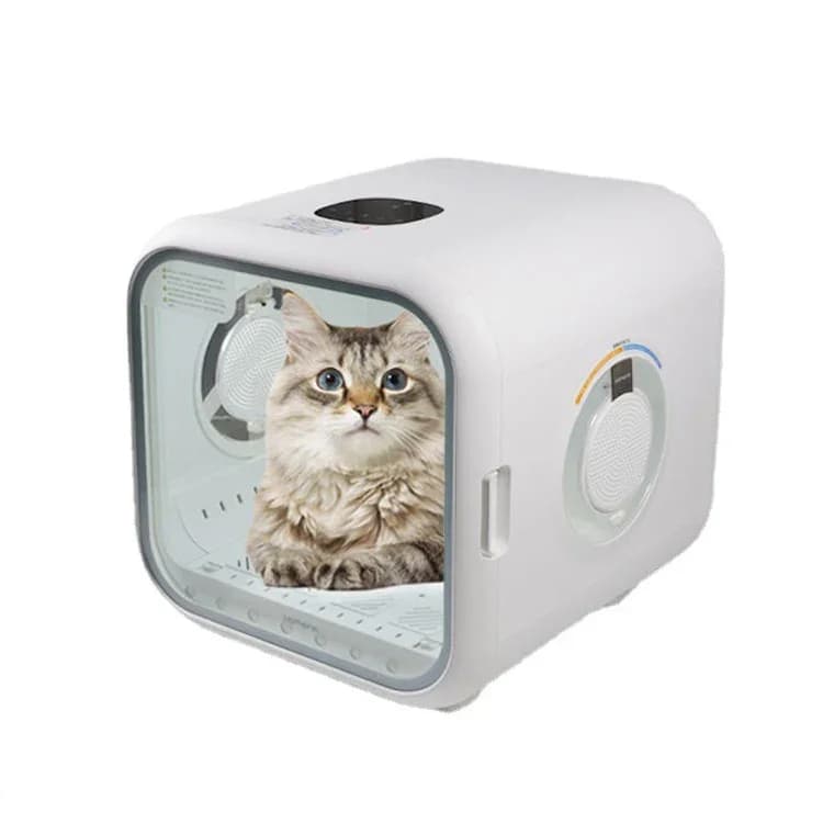 Scatola di asciugatura intelligente per animali domestici Scatola di asciugatura Pro62L Asciugacapelli per gatti completamente automatico